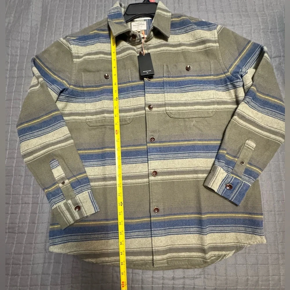 Quiksilver Men's Waterman Lowest Tide Flannel
Long Sleeve Top for Men - Picture 8 of 15